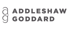 Addleshaw Goddard law firm logo with interlocking monogram