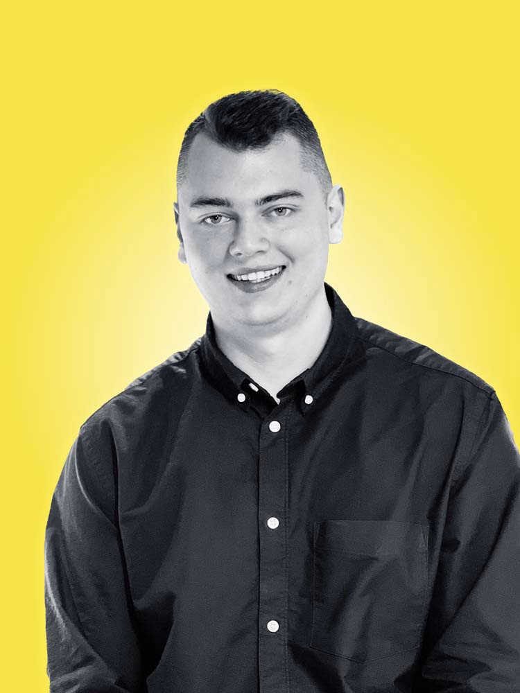 Portrait of Harry Mackie, Account Manager