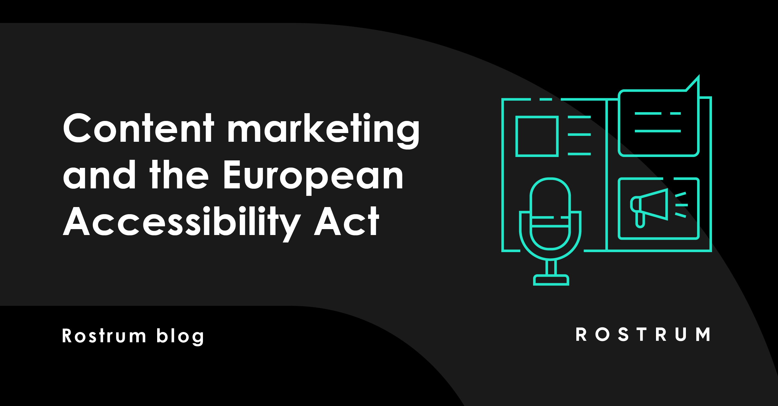 Content marketing and the European Accessibility Act